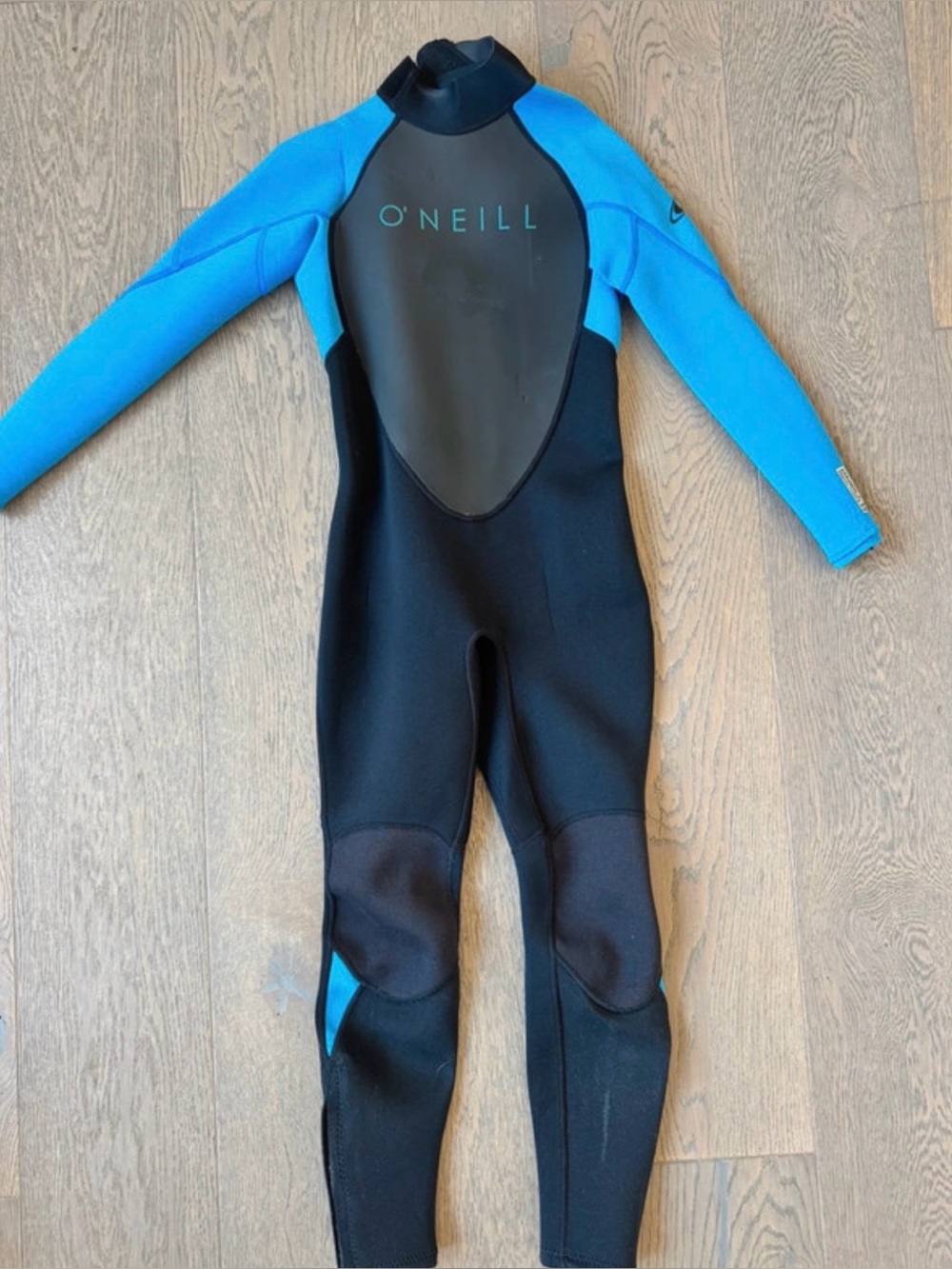 O'Neill Kids Blue & Black Full Wetsuit One-Piece size 12